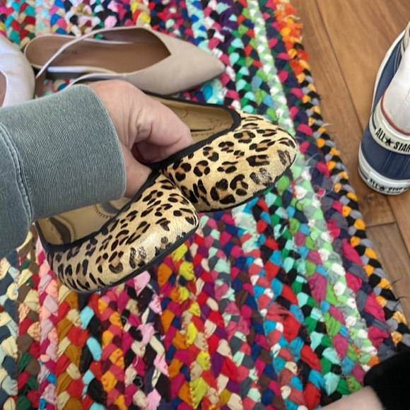 Leopard calf hair flats - Picture 3 of 4